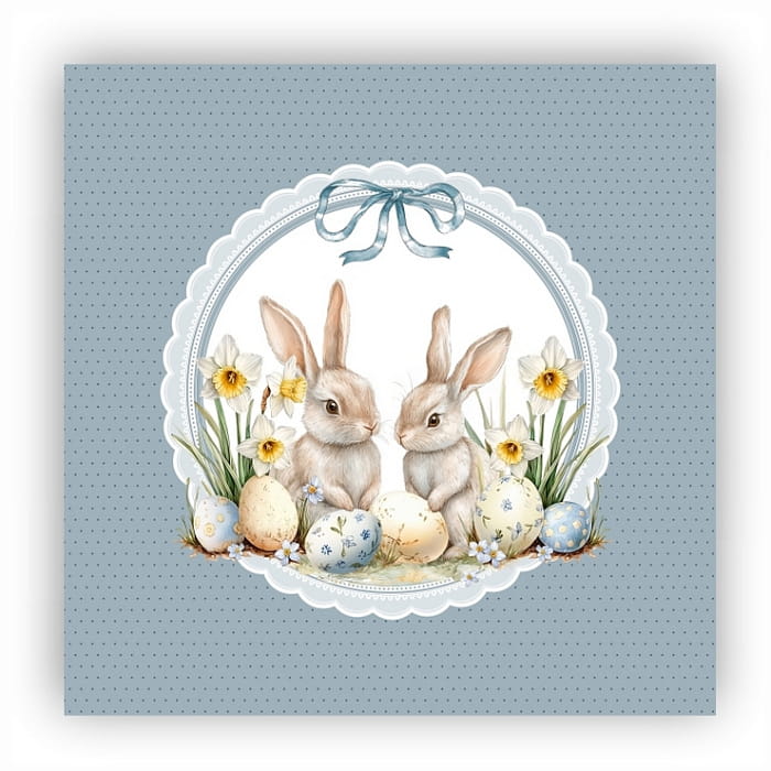 Салфетка "Линсен зайки", 1 шт