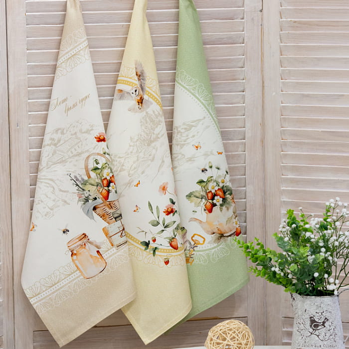 Набор Set-3 полотенец "Ягодка"