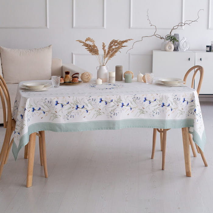 Скатерть 145х220 см Васильки"
