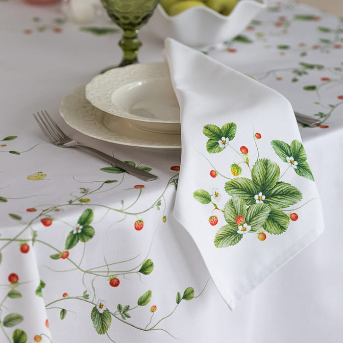 Набор Set-4 салфеток "Земляничная поляна"