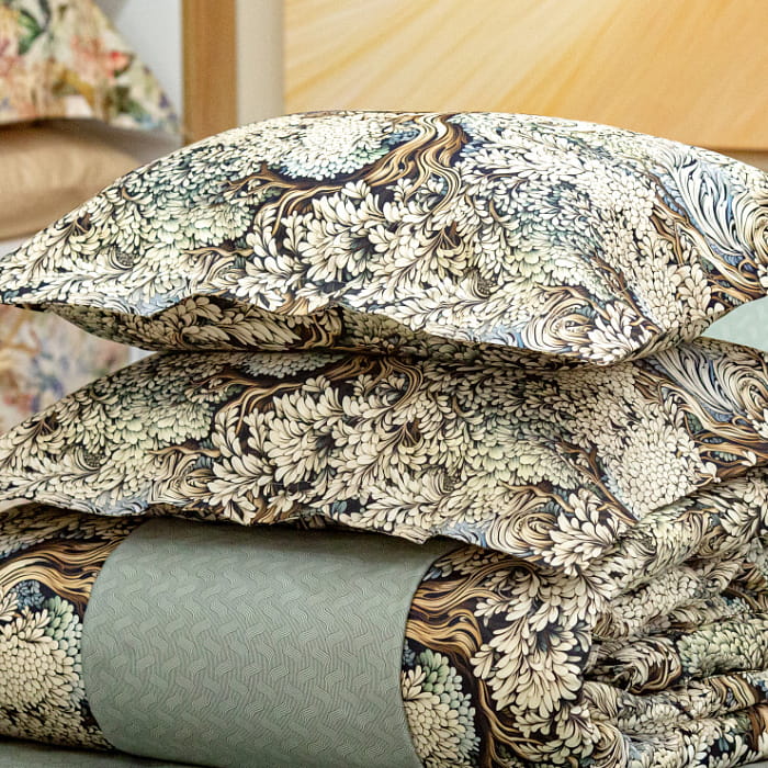 Евро комплект постельного белья "Дафна"