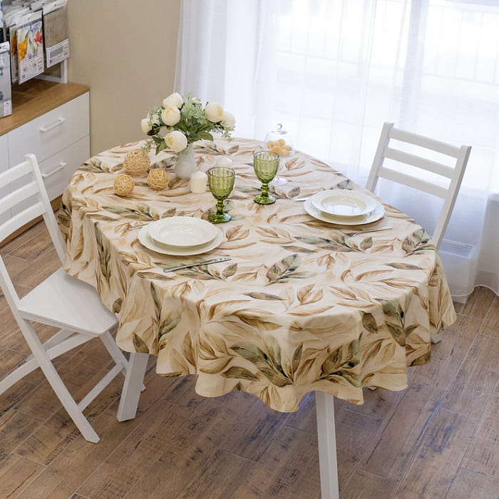 Скатерть овальная  150х200 см "Флоренс"