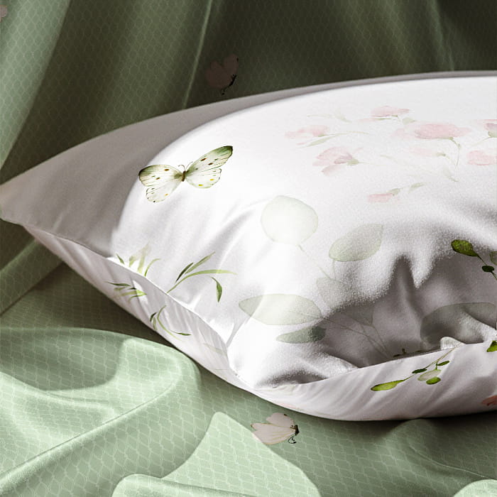 Наволочка 70х70 "Николетта" бабочка