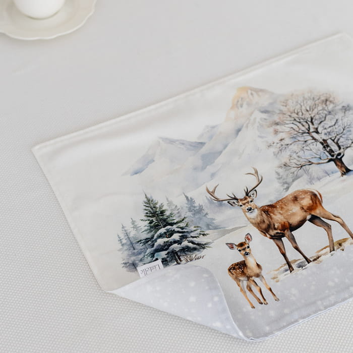 Набор салфеток плейсматов "Морозное утро"