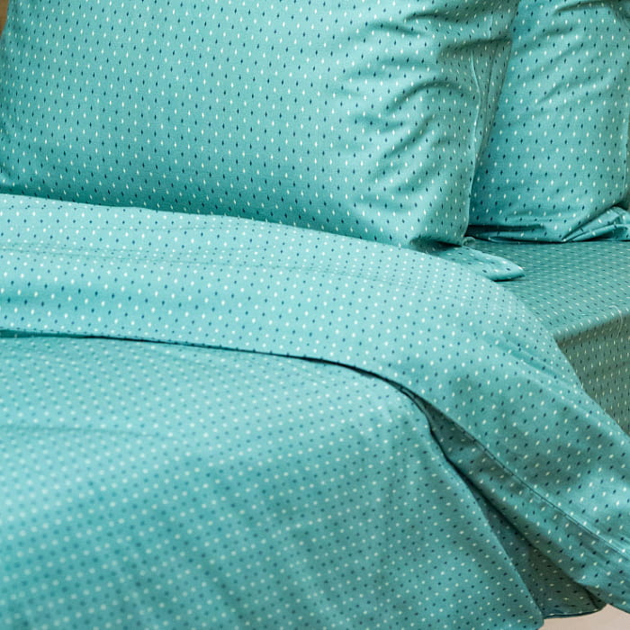 Пододеяльник 200х220 "Рейн" лавровый зеленый