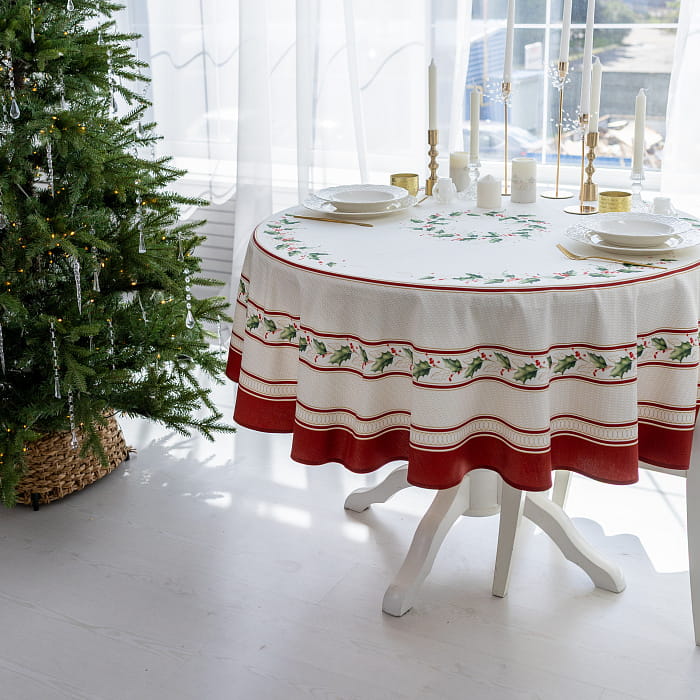 Скатерть круглая D-150 см "Элегант"