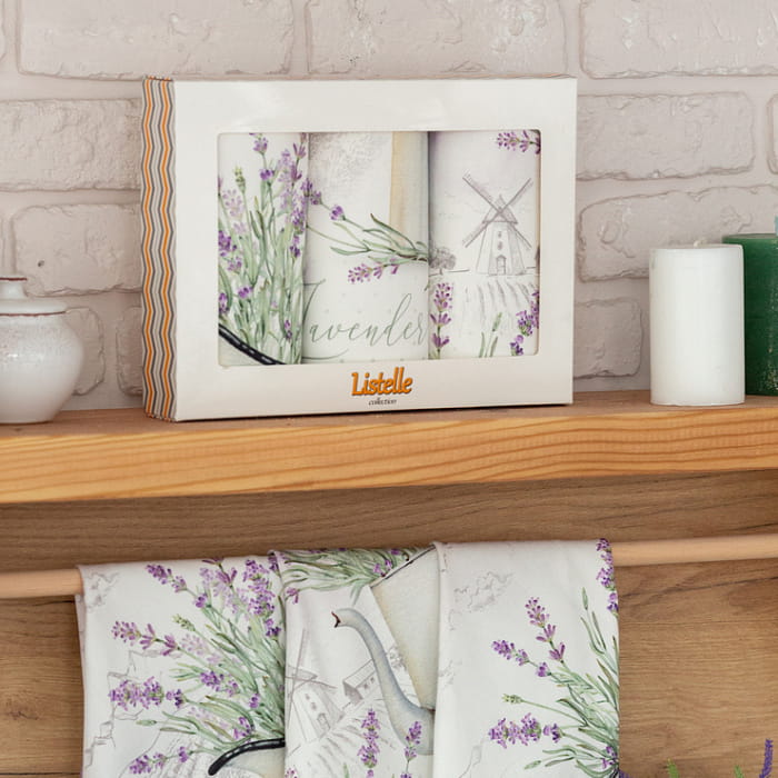 Набор Set-3 полотенец "Лавандовое лето"