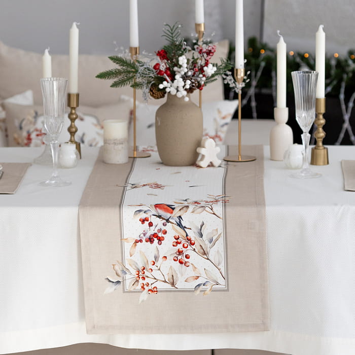 Дорожка 40х145 см "Пернатые истории" декоративная