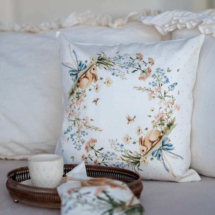 Наволочка декоративная "Аркадия" венок