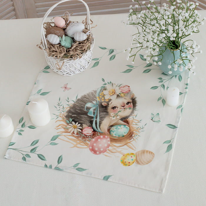 Салфетка "Мелани" с ежиком, 1 шт