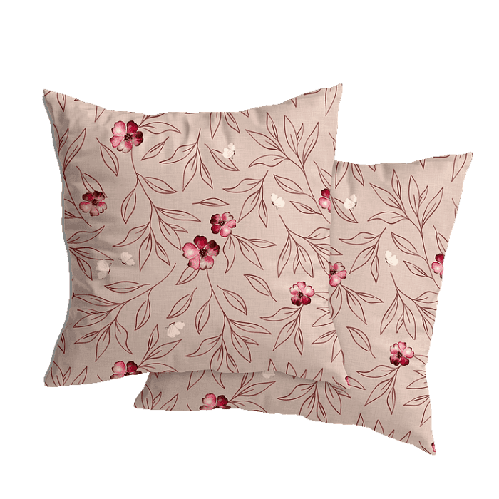 Декоративная наволочка "Вернисаж" мелкий цвет цвет