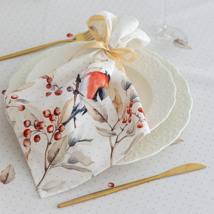 Набор Set-4 салфеток "Пернатые истории"