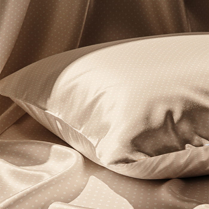 Наволочка 70х70 "Фреска" карамель