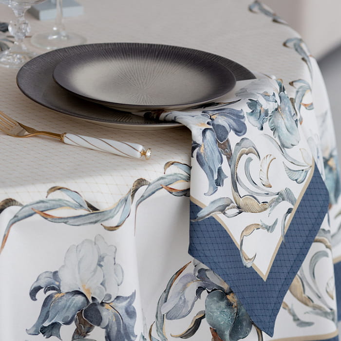 Скатерть круглая D-150 см "Айрис"