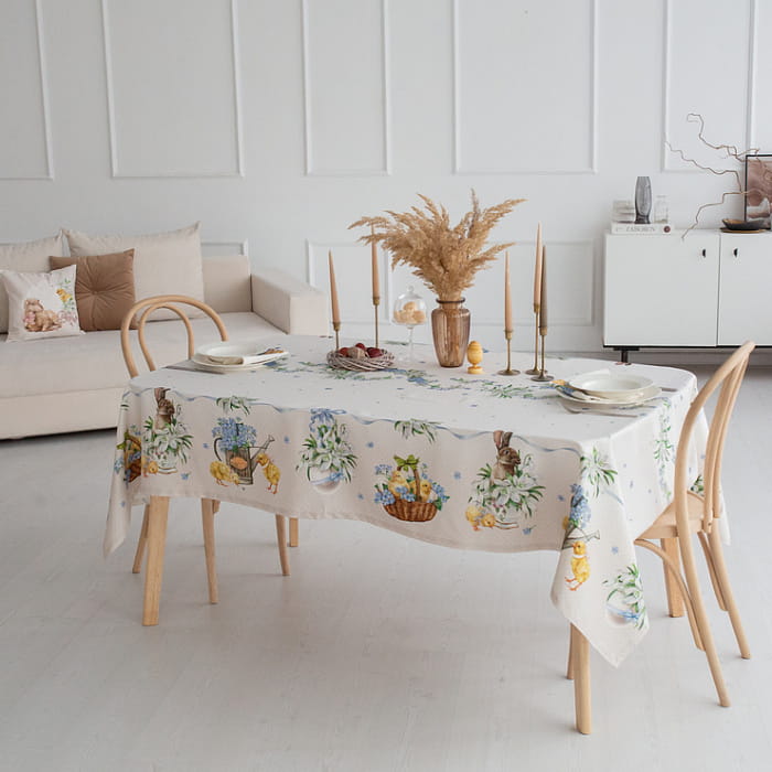 Скатерть 145х145 см "Ретро"