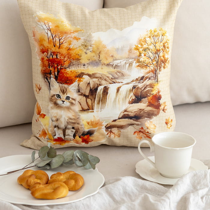Декоративная наволочка "Терра водопад"