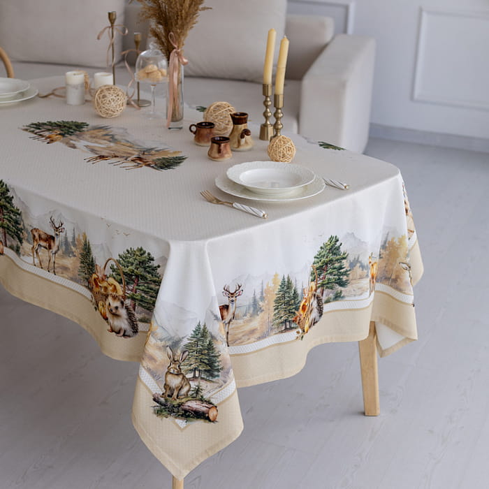 Скатерть 145х180 см "Дубрава"