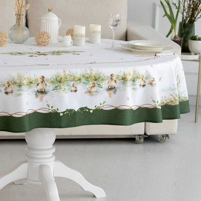 Скатерть овальная 170х250 см "Тутти"