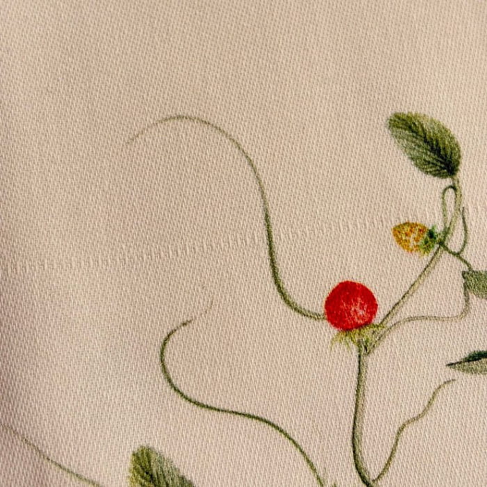 Сорт 2 Скатерть круглая D-150 см "Земляничная поляна"/1