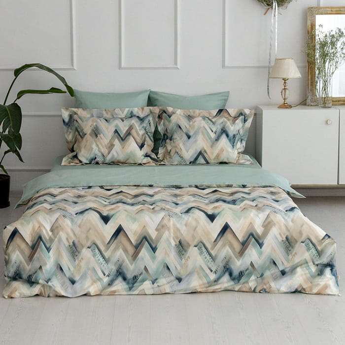 Семейный комплект постельного белья "Бриз" maxi дуэт