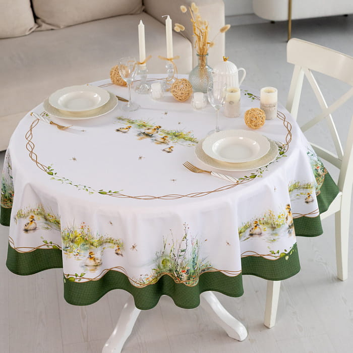 Скатерть круглая D-170 см "Тутти"