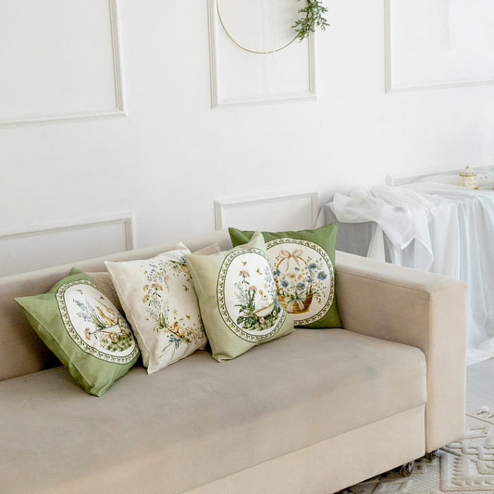 Наволочка декоративная "Аркадия" венок