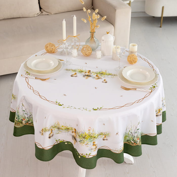 Скатерть круглая D-170 см "Тутти"