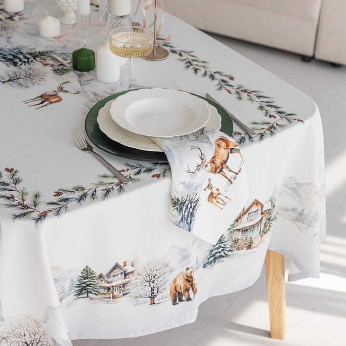 Набор Set-4 салфеток "Морозное утро"