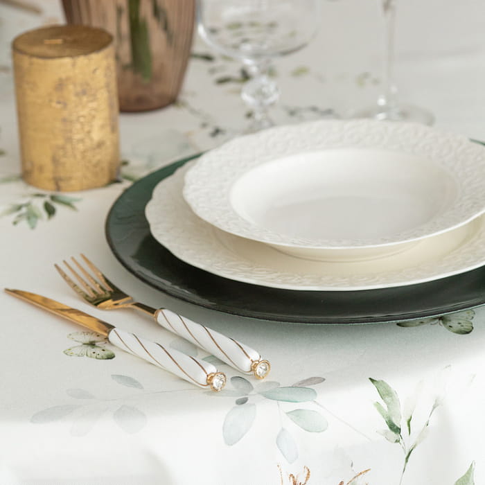 Скатерть круглая D-150 см "Эвелина"