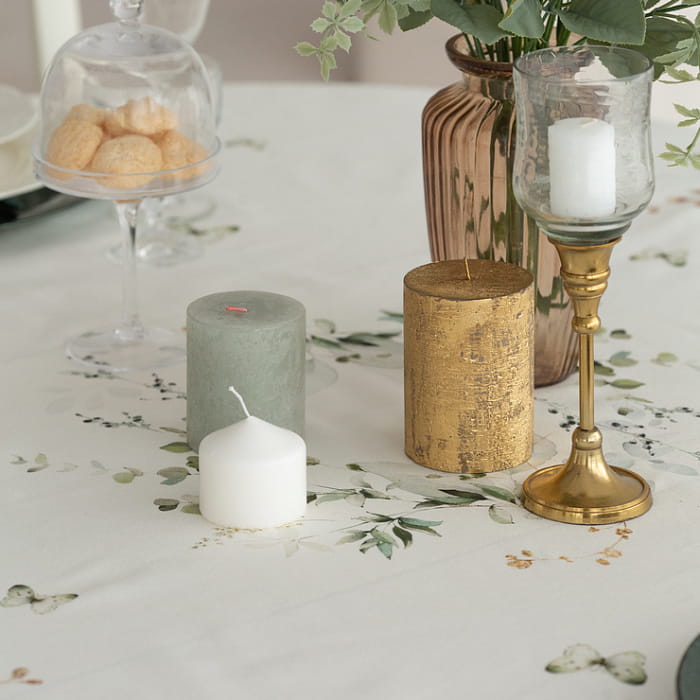 Скатерть овальная 150х200 см "Эвелина"