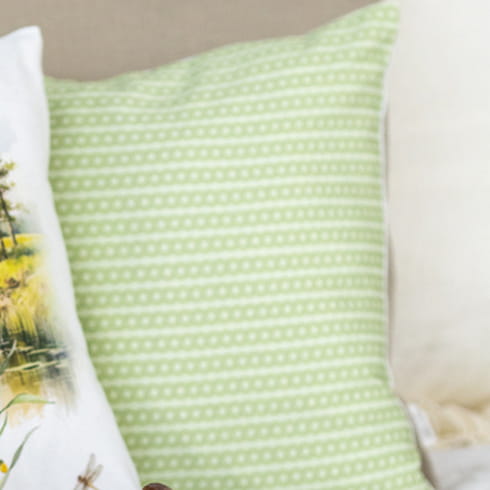 Декоративная наволочка "Линден" с надписью