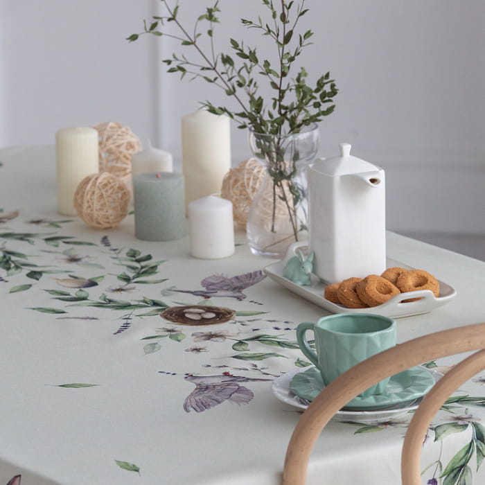 Скатерть 145х250 см "Весенняя свежесть"