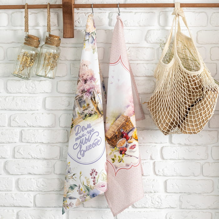 Набор Set-2 полотенец "Пинки"