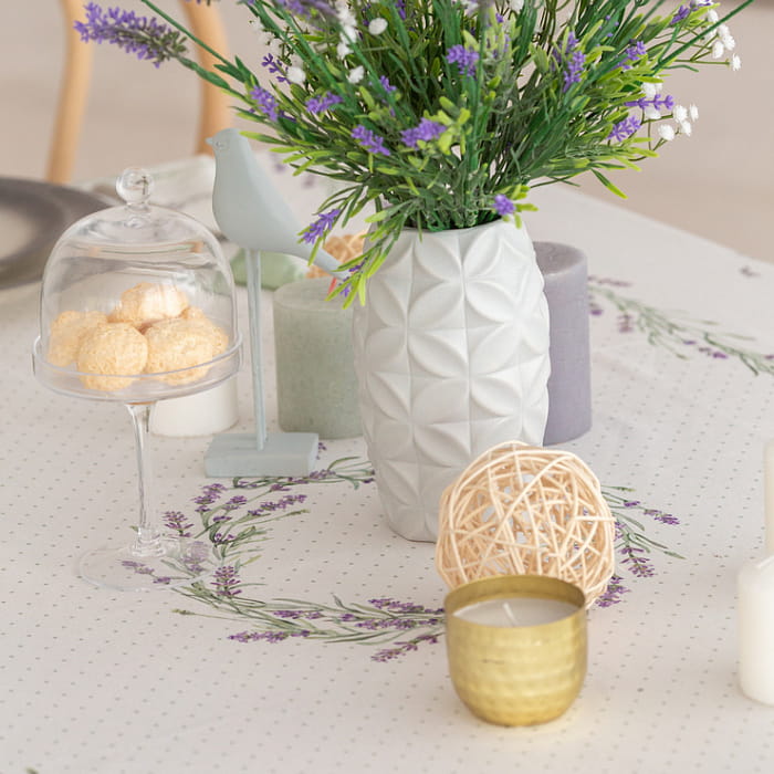 Скатерть 145х185 см "Лавандовое лето"