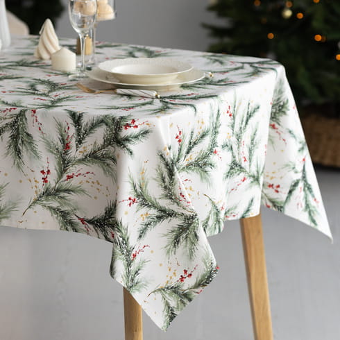 Скатерть 115х145 см "Ветви Рождества"