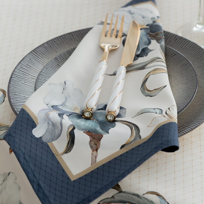 Скатерть круглая D-150 см "Айрис"