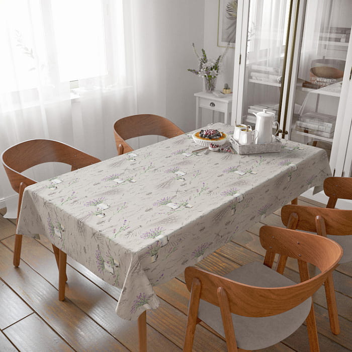 Скатерть 145х145 см "Лавандовое лето"