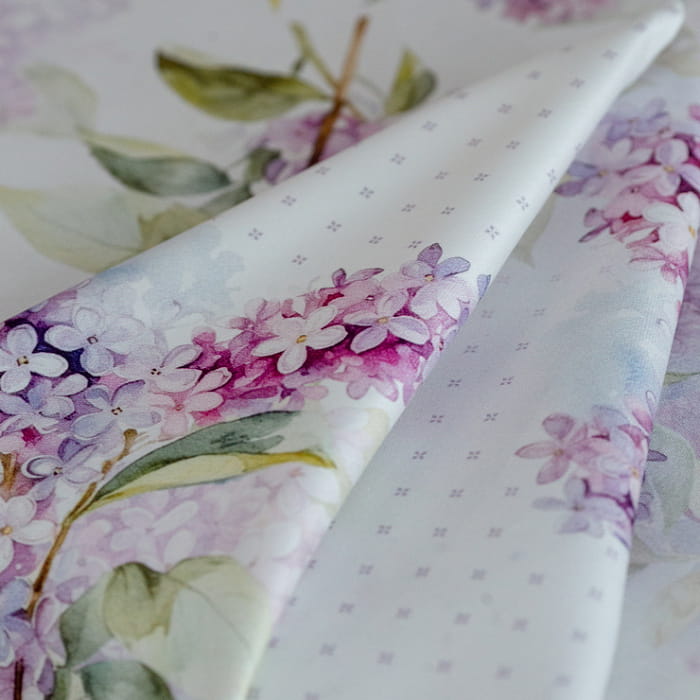 Скатерть  145х180 см "Аромат сирени"