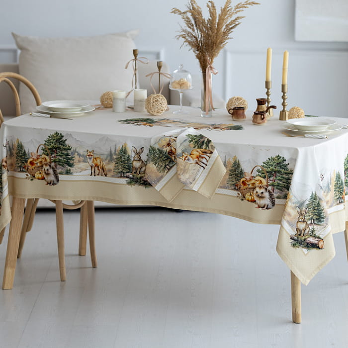 Скатерть 145х225 см "Дубрава"