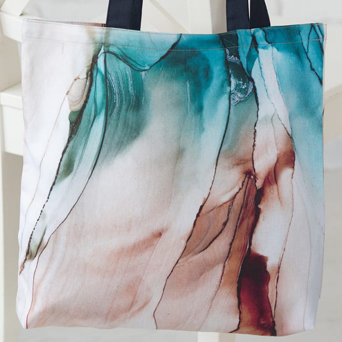 Сумка-шоппер "Инки" коричневая