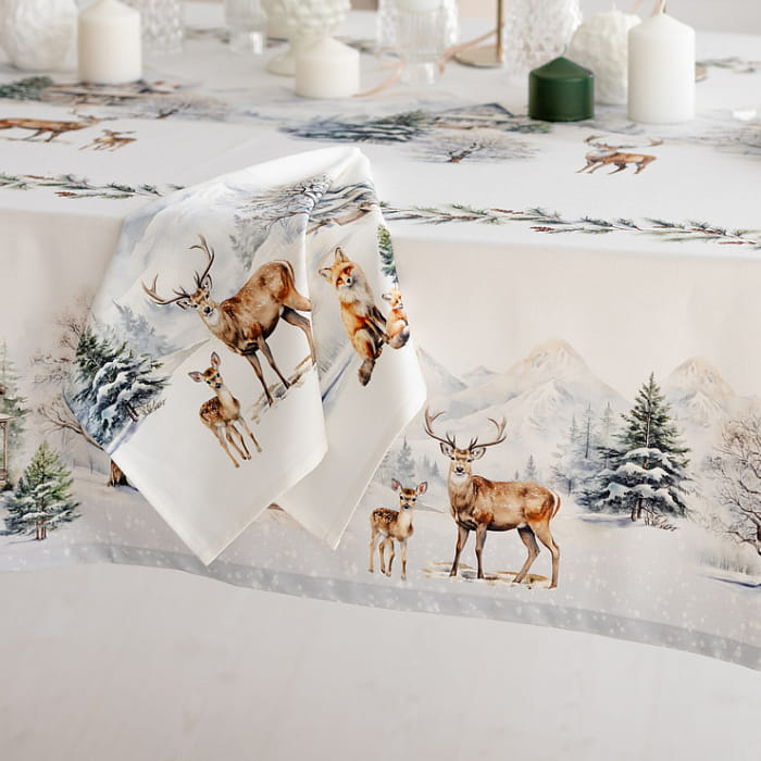 Скатерть 165х255 см "Морозное утро"