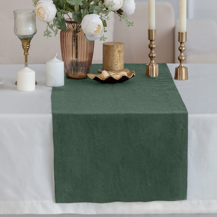 Дорожка 40х180 см цвет "Зеленый графит" декоративная