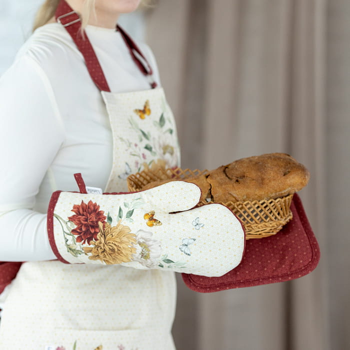 Комплект прихваток "Цветочная симфония"