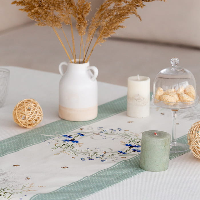 Дорожка 40х140 см "Васильки " декоративная