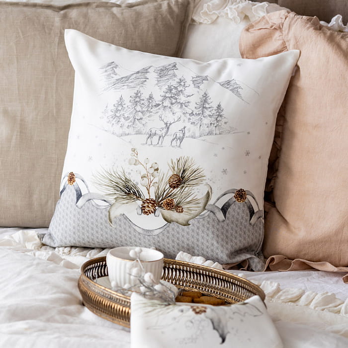 Декоративная наволочка "Стоун кайма"