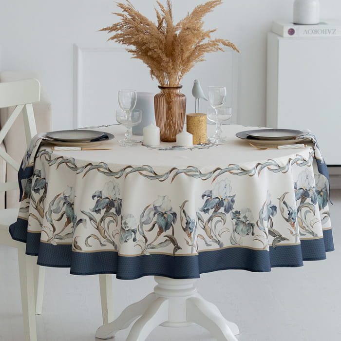 Скатерть круглая D-150 см "Айрис"