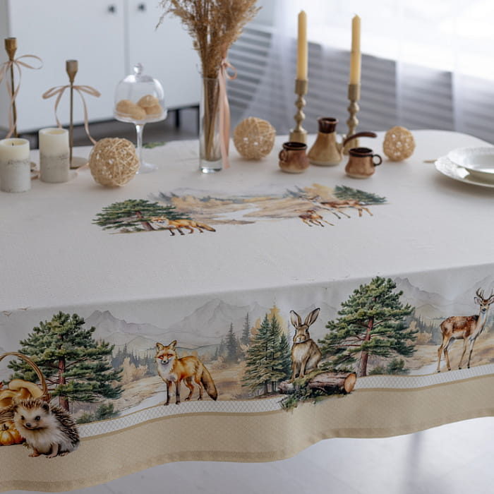 Скатерть 145х145 см "Дубрава"