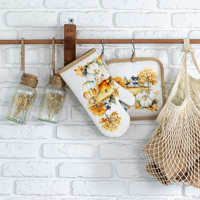 Комплект прихваток "Терра"