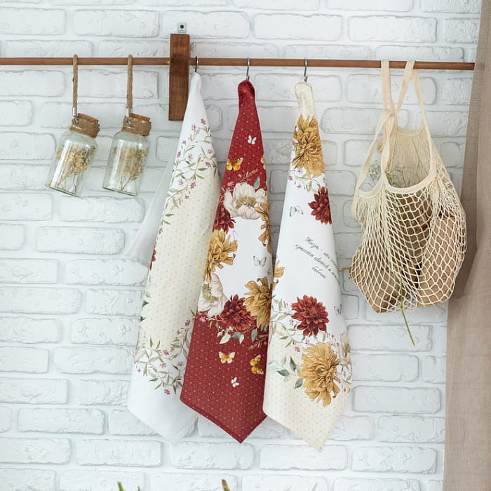 Набор Set-3 полотенец "Цветочная симфония"