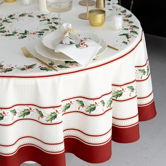 Скатерть круглая D-150 см "Элегант"